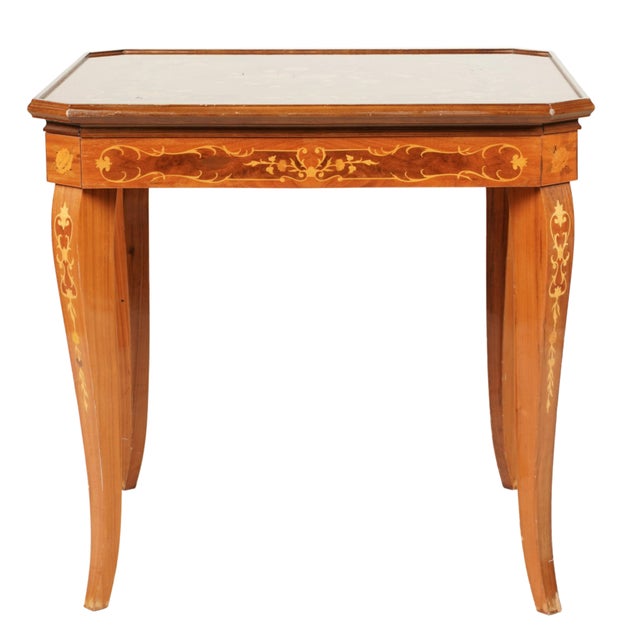 Late 20th Century Italian Marquetry Casino Table Chess Backgammon Roulette Cards For Sale In Los Angeles - Image 6 of 15