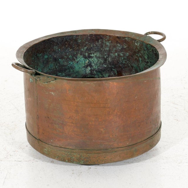 Danish Handmade Copper Bowl, 1750 For Sale - Image 5 of 5