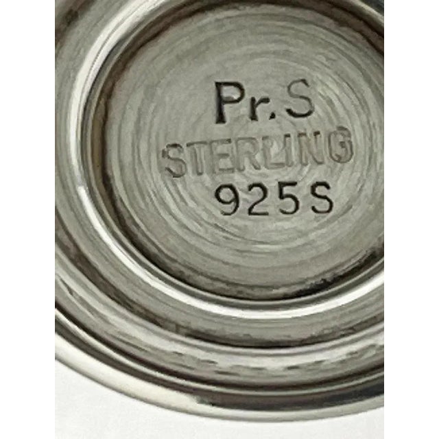 Small Silver Chamber Candlestick For Sale - Image 5 of 7