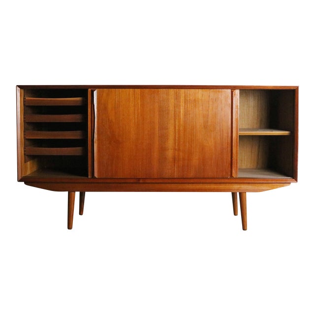 Vintage Danish Modern Credenza in Teak For Sale