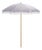 Bella 6.5 Ft Beach Fringed Umbrella, Navy Bistro Stripe For Sale