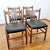 Mid-Century Modern Scandinavian Dining Chairs, 1960s, Set of 4 For Sale - Image 3 of 12