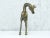 Figurative Late 20th Century Vintage Brass Giraffe Figurine For Sale - Image 3 of 8
