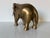 Brass Vintage Solid Brass Elephant Sculpture/ Sold For Sale - Image 8 of 9