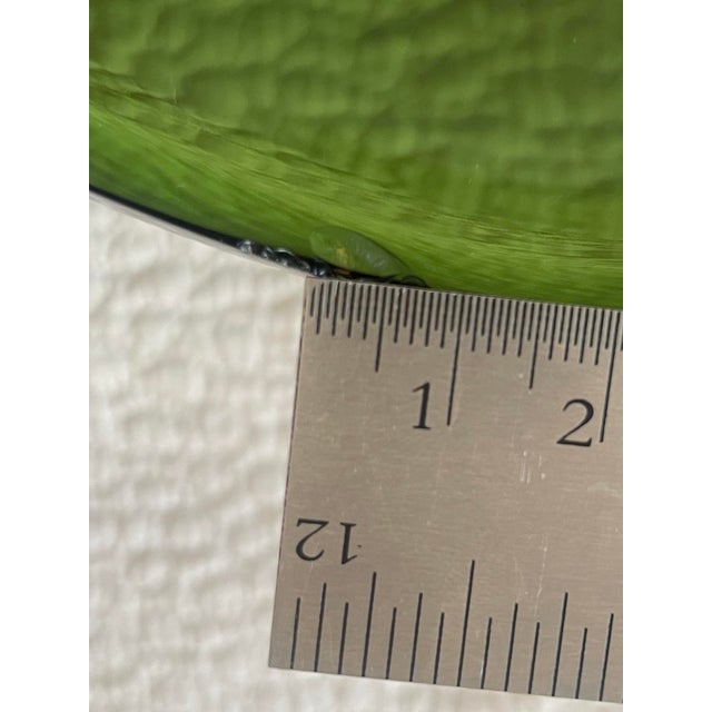 1970s Spisani for Svenskt Tenn Barockbrickan Green Acrylic Tray For Sale - Image 12 of 12