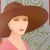 A very rare and beautiful original lithograph by the French artist Annie Retivat (born 1945), titled “La Robe Rose”....