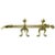 French Brass Fire and Dog Irons or Fire Tools, 19th Century For Sale - Image 11 of 11