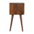 Chestnut Mini Chestnut Nightstand With Shelf For Sale - Image 8 of 8