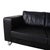 Indivi Set Leather Two-Seater Sofa and Stool in Black by BoConcept, Set of 2 For Sale - Image 6 of 18