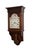 Farmhouse Howard Miller American Country Farmhouse Mahogany Regulator Wall Clock German For Sale - Image 3 of 18