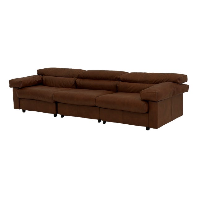 Erasmo Sofa by Afra and Tobia Scarpa for B&B Italia, 1970s, Set of 3 For Sale