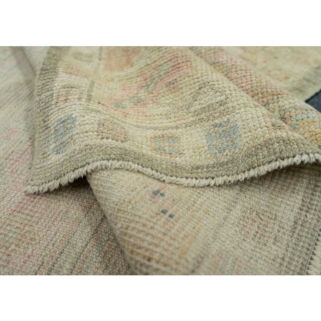 Turkish Oushak Rug 4' x 6'6" #20312 For Sale In Houston - Image 6 of 8
