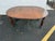 Antique Victorian Style Walnut Dining Table With 1 Leaf. For Sale - Image 9 of 15