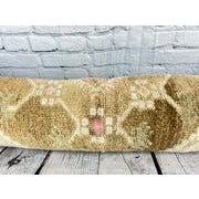 Textile 12 x 46 Lumbar Rug Pillow Tranquil Retreat Turkish Pillow Cushion Cover For Sale - Image 7 of 7