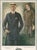 Original vintage men’s fashion advertising plate from The Royal Tailors, 'In 10,000 Cities.' Features No. 107, a three-...