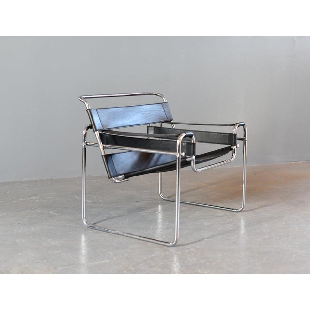 Bauhaus Model B3 Wassily Chair by Marcel Breuer, 1920s For Sale - Image 11 of 12