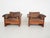 Vintage Danish Lounge Chairs and Ottoman by Mikael Laursen for A/S Mikael Laursen, 1970s, Set of 3 For Sale - Image 4 of 10