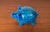 Mid-Century Modern Italian Rimini Blu Pottery Piggy Penny Bank Figurine by Aldo Londi for Bitossi, 1960s For Sale - Image 15 of 18