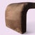 1970s Postmodern Upholstered Waterfall Bench in Faux Suede, 1970s For Sale - Image 5 of 11