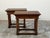Wood Pair of Italian 19th Century Carved Walnut Console Tables with Doric Columns For Sale - Image 7 of 12