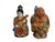 Old Kutani Japanese Porcelain Gods Hotei and Benzatein For Sale - Image 9 of 10