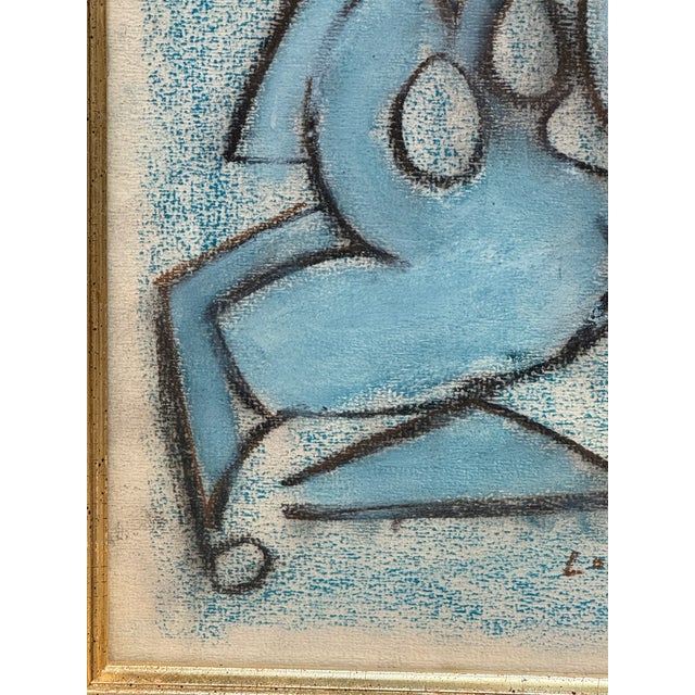 Lucia Lopez Cubist Figurative Study For Sale - Image 4 of 5