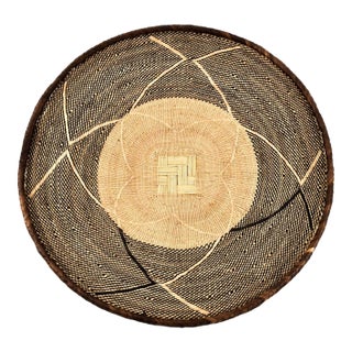 Early 20th Century Tonga Binga Basket 23 Inch For Sale