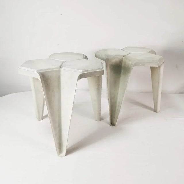 Dutch Cubist Tables from Yasp, 1970s, Set of 2 For Sale - Image 4 of 10