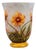 Art Nouveau Cameo Vase, Marigold Flower, Daum Nancy, France, 1910, 1890s For Sale