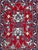 Ivory 8 Ft × 11 Ft Bakhtiari Style Garden Panel Area Rug, Vintage For Sale - Image 8 of 12