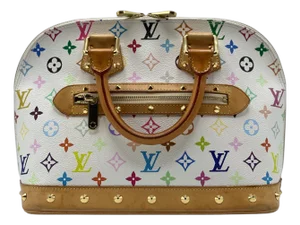 Louis Vuitton Monogram Multicolor Alma White