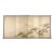 1950s Japanese Byobu "Bird in a Bamboo Forest" Hand Painted and Hand Signed 4-Panel Silk Folding Screen Excellent Front and Very Good + Back Panels For Sale