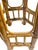 Vintage Hexagonal Bamboo Plant Stand Table For Sale - Image 10 of 12