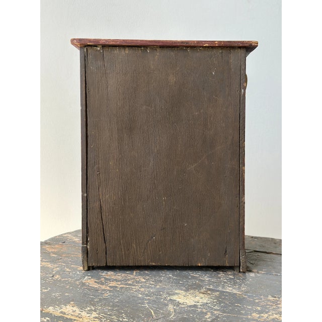 Antique Folk Art Coquillage Tabletop Cabinet, Circa Early 20th Century For Sale - Image 15 of 17