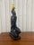 Abstract 1960s Black Ceramic Abstract Table Lamp . For Sale - Image 3 of 12