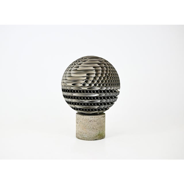 Gabriele Perugini, Abstract Composition, 1970s, Concrete & PVC For Sale - Image 12 of 12