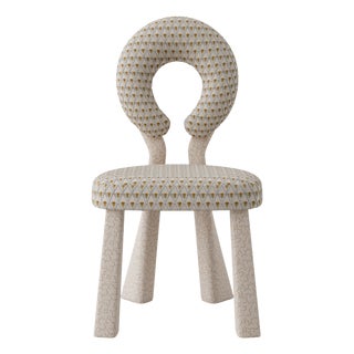 Mary Dining Chair with Upholstered Legs by Ottiu For Sale