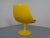 Italian Fiberglass Swivel Chair, 1960s For Sale - Image 12 of 18