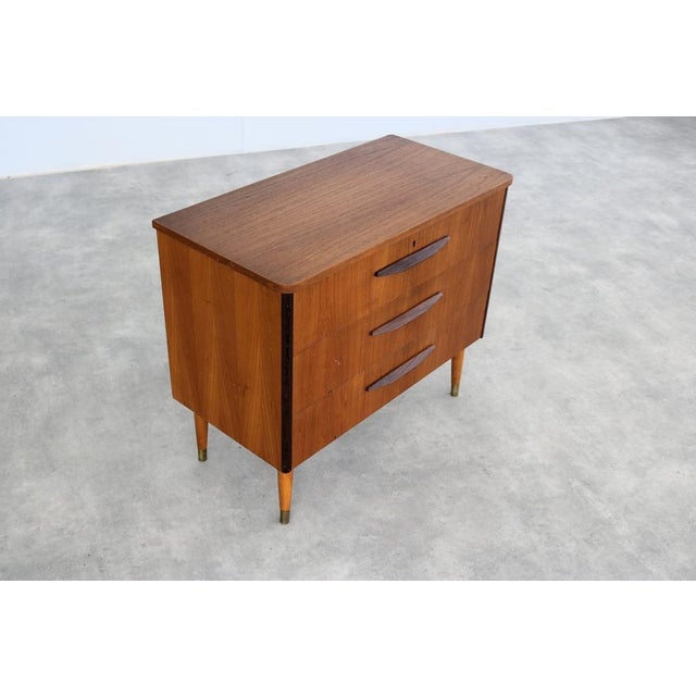 Vintage Swedish Chest of Drawers in Teak, 1960s, in Good conditions. Designed 1960 to 1969