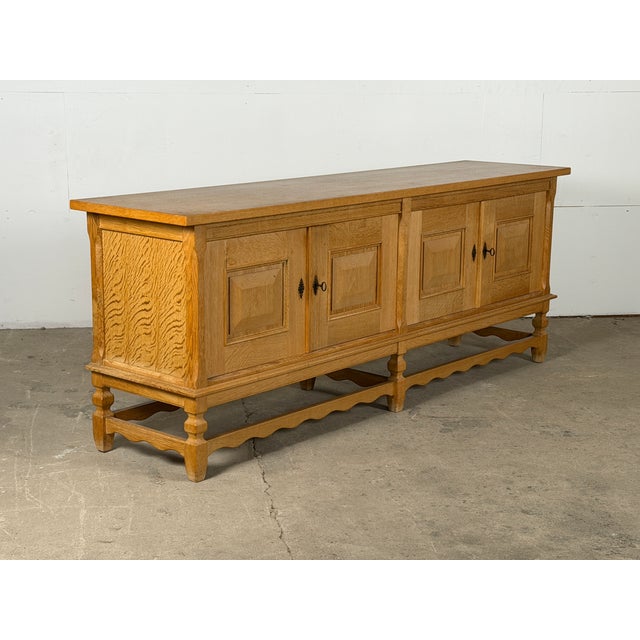 Oak Sideboard by Henning Kjærnulf for Nyrup Møbelfabrik, 1960s For Sale - Image 11 of 18