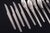 Arne Jacobsen for Anton Michelsen, complete dinner service for four persons. Complete stainless steel dinner cutlery...