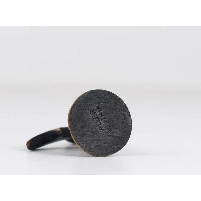 Brass Cancer Zodiac Figurine attributed to Walter Bosse for Hertha Baller, Austria, 1950s For Sale - Image 4 of 7