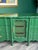 Henry Link 1970s French Provincial Green Lacquered Dresser of Nine Drawers For Sale - Image 4 of 16