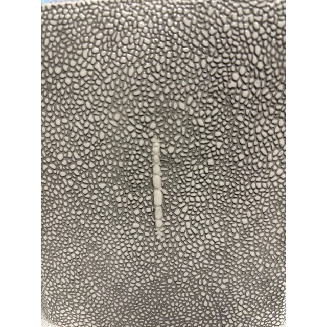 2020s "Shagreen" Bath Accessory Boutique Tissue Cover by Kassatex For Sale - Image 5 of 9