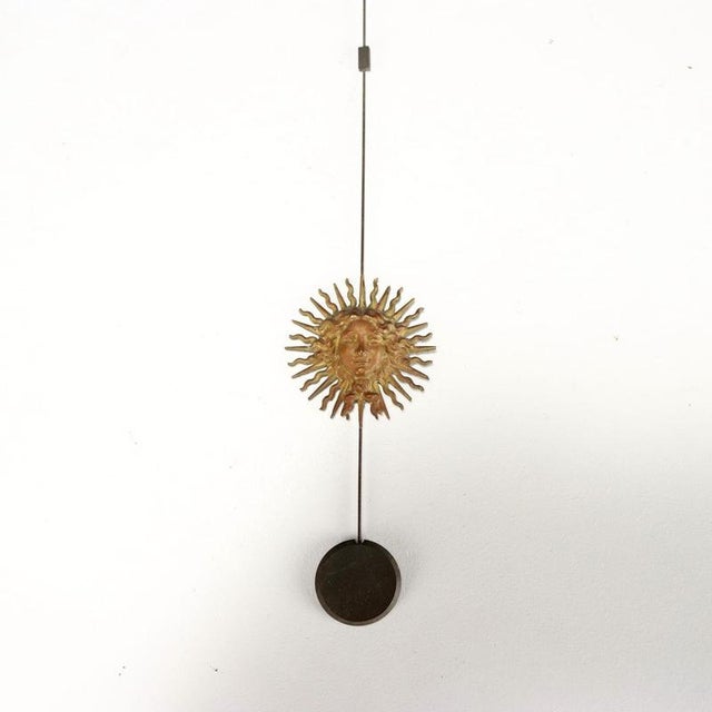 Vintage Mantel Pendulum Clock For Sale - Image 12 of 13
