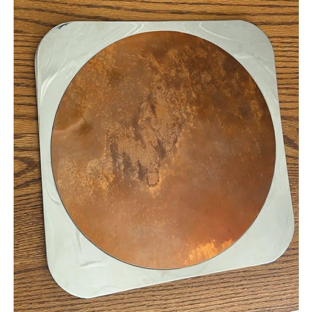 1960s 1960s Mid Century Modern Bouilett Bourdelle Serving Tray Minimalist Luxury Entertaining Wedding - Set of 2 For Sale - Image 5 of 13