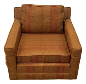 Mid Century Modern Cube Lounge Chair by Dunbar