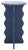 Cerulean Lilith Wavy Accent Table in Blue For Sale - Image 8 of 8