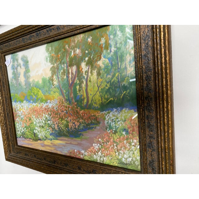 Edward Emerson Simmons Framed Gauche on Board Landscape For Sale - Image 11 of 13