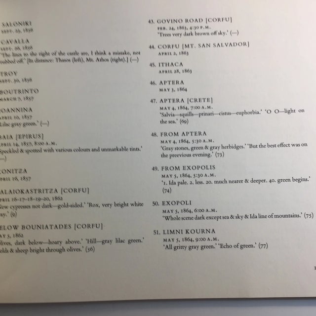 Paper 1971 "Edward Lear in Greece" Book For Sale - Image 7 of 10